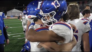 San Diego’s Cathedral Catholic Dons top the Folsom Bulldogs 33-21 to win the CIF Div. I-AA title