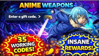 ALL WORKING CODES For Anime Weapons 2026 (FREE Rewards!)