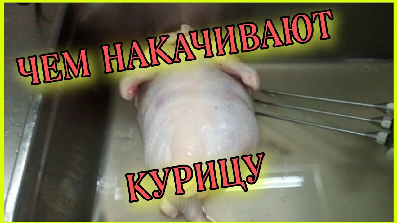 Чем накачивают курицу? | Как приготовить курицу! - YouTube