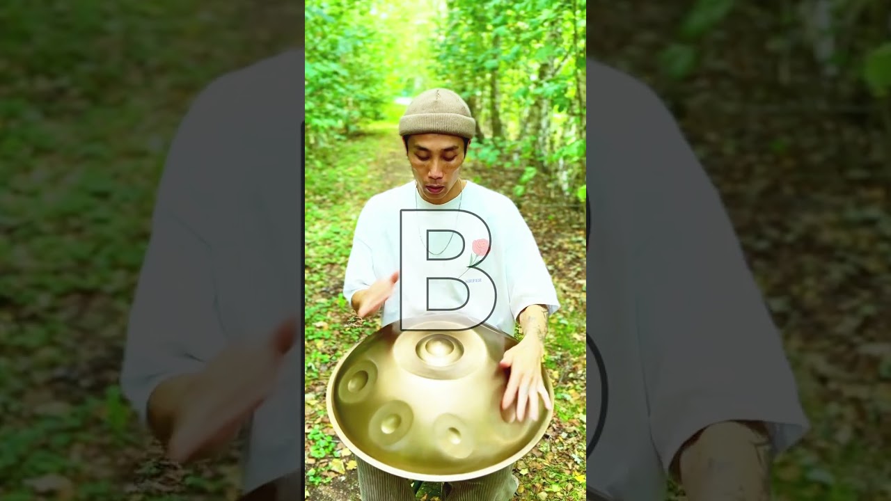 『ハンドパンのビートどっちがスキ？』　#マジで叩けるようになる #shorts #REOMATSUMOTO #HandPan #ハンドパン #手碟 #癒しの楽器