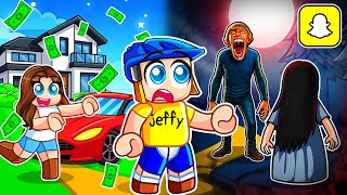 Jeffy Picks EVERY WRONG PATH on SNAPCHAT!