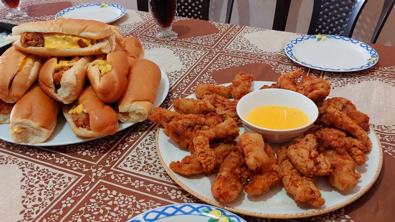 من كيلو صدر دجاج عملت عزومه ستربس بتكفي عيله ١٠افراد افخم طريقه لستربس وسر القرمشه زي المطاعم من سفر