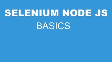 Curious aatma Selenium install and basic example in nodejs Part#1
