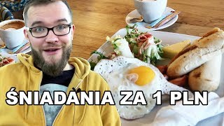 JAK i GDZIE zjeść śniadanie ZA ZŁOTÓWKĘ w Warszawie? | GASTRO VLOG #84
