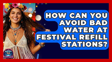 How Can You Avoid Bad Water At Festival Refill Stations? - We Go To Festivals