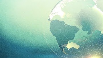 Textured Globe Background Motion Graphics