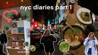 NYC DIARIES PART 1 I falling in love with New York 💌 *fav food spots*