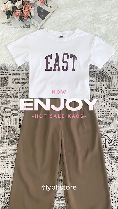 #atasanwanita #kaos #kaosvneck #kaoswanita  #outfitfashion #outfitoftheday #kaosviral