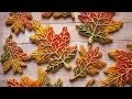 How To Decorate Cookies To Look Like Fall Leaves!