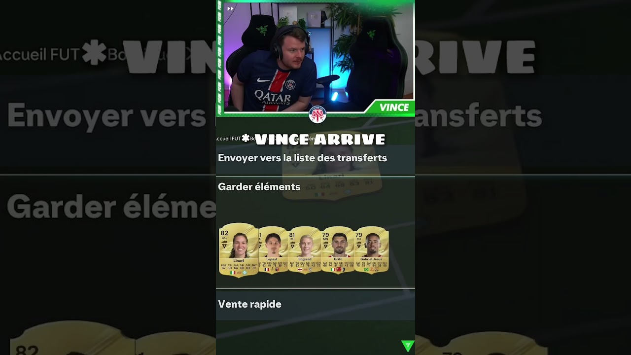 LIAM PRANK VINCE AVEC SES PACKS ! 😂 FC 27