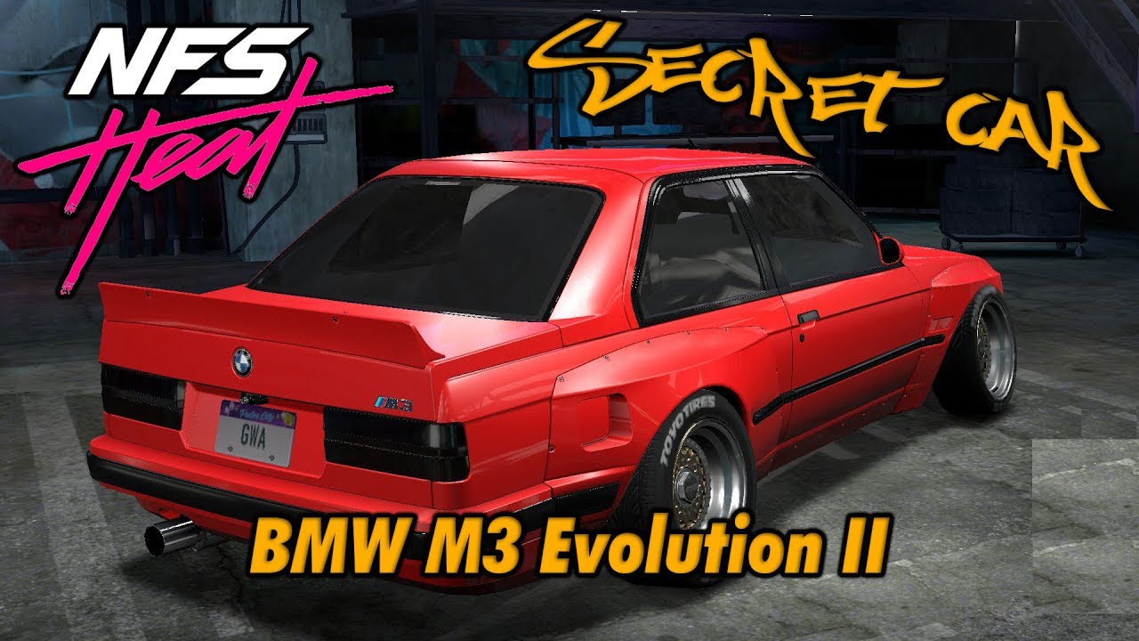 pic Bmw M3 Evolution Ii 1988 Performance bmw m3 evolution ii 1988 secret car nfs heat studio 4th container
