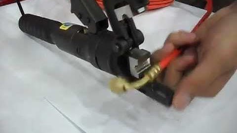 Assembly of 5mm Cold-Flex refrigeration tubing