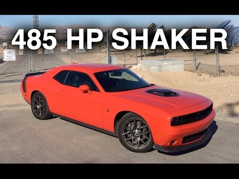 2016 डॉज चैलेंजर स्कैट पैक शेकर - 485HP 392 हेमी रिव्यू