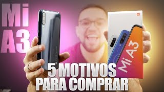 Matheus Kise Vídeos 5 MOTIVOS para comprar um Mi A3 da XIAOMI!