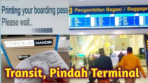 Cara Transit Cetak Boarding Pass di Terminal 3 Bandara Soekarno Hatta