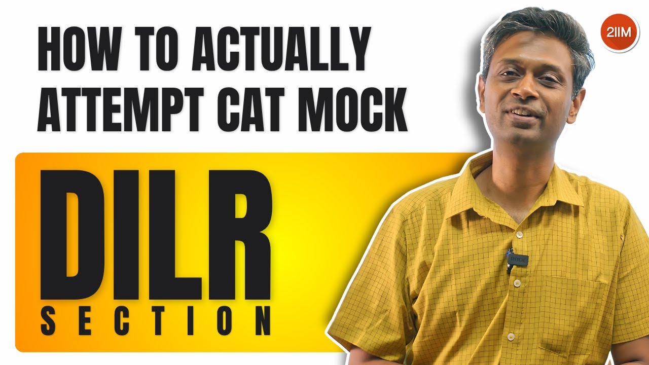 DILR Mock Attempt Strategy for CAT 2025 | Crack the Toughest Section ...