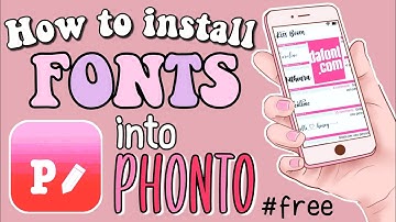 •𝙷𝚘𝚠 𝚝𝚘 𝚒𝚗𝚜𝚝𝚊𝚕𝚕 𝚏𝚘𝚗𝚝𝚜 𝚘𝚗 𝙿𝚑𝚘𝚗𝚝𝚘 𝚊𝚙𝚙•