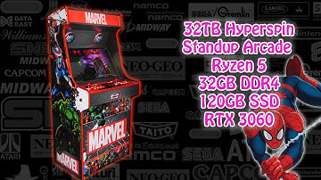 Marvel Ultimate Delux Standup Arcade Build