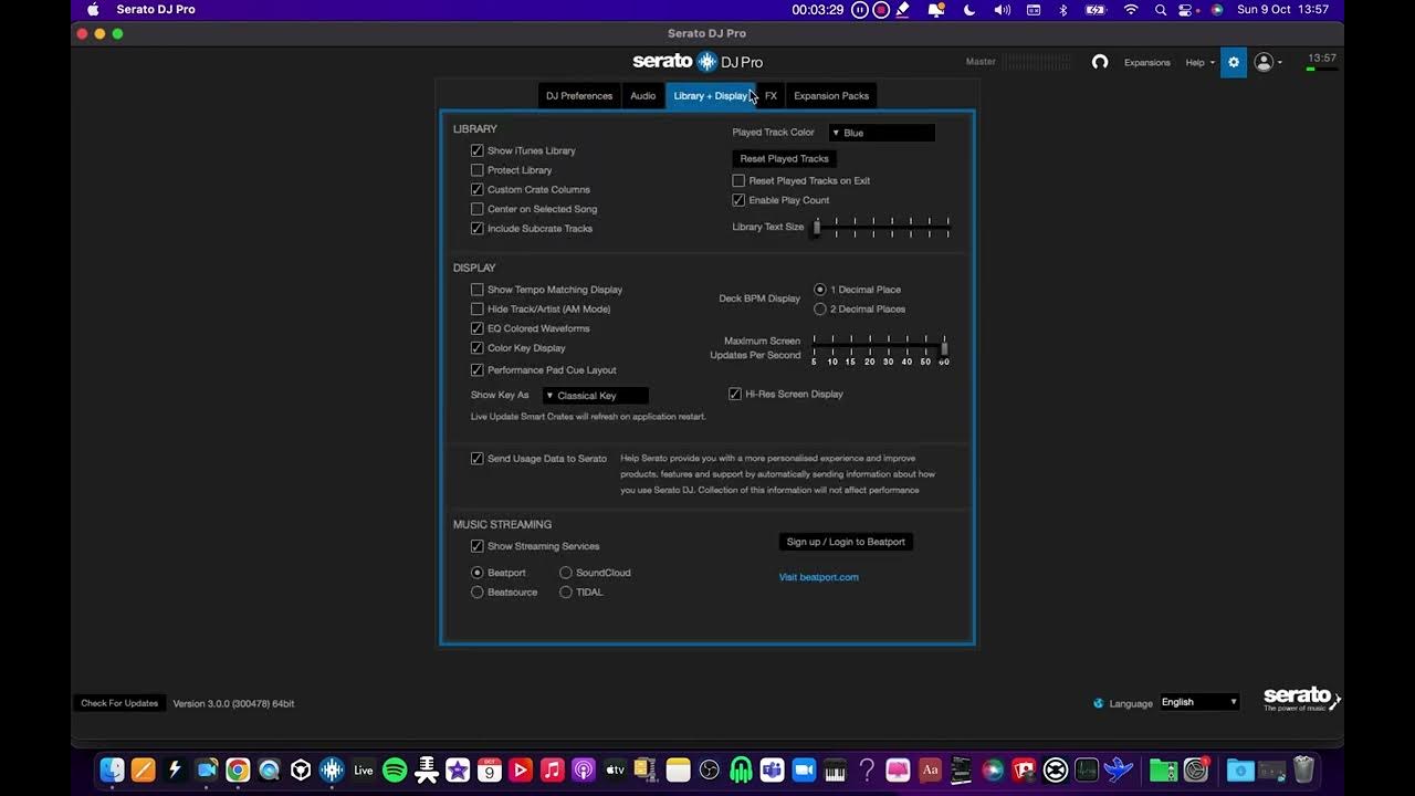 Mixing In Key And Settings Of Serato DJ Pro 3.0 YouTube