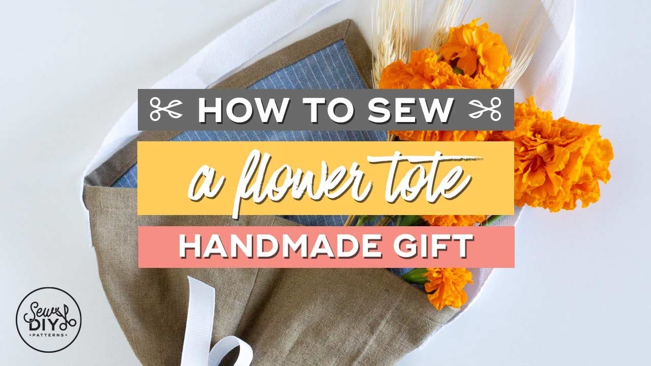Flower Bouquet Bag – Free Sewing Tutorial