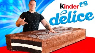 Kinder Delice Gigante | Come realizzare il Kinder Delice faidate più grande del mondo VANZAI