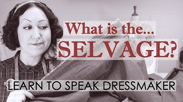 What is the selvage? How to find the selvage edge of fabric? - Sewing terms and definitions