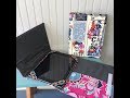 How to sew a Tri fold iPad Tablet Cover by Sewspire