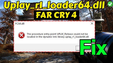 Uplay r1 loader64 dll ontbreekt of is niet gevonden. Oplossing