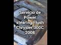 Servicio de Power stearing Flush Chrysler 300C año 2008 #tools #mechanic #service #tips #chysler300