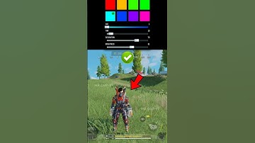 ✅Best Graphics Colour Settings in CODM BR💯🔥Codmobile🤕CODM Pro Setting #shorts #codmbr #codm #ff #cod
