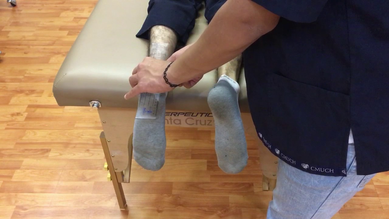 Goniometria de Tobillo - Inv y Ev (2/2) - YouTube