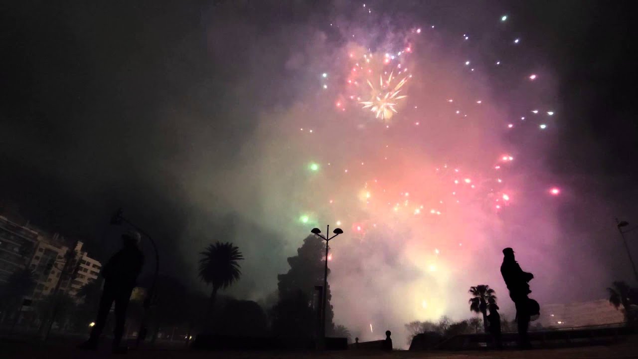 Castillo 16.03.2016 de la  pirotecnia Global Foc (Caballer-FX) / Fallas de Valencia