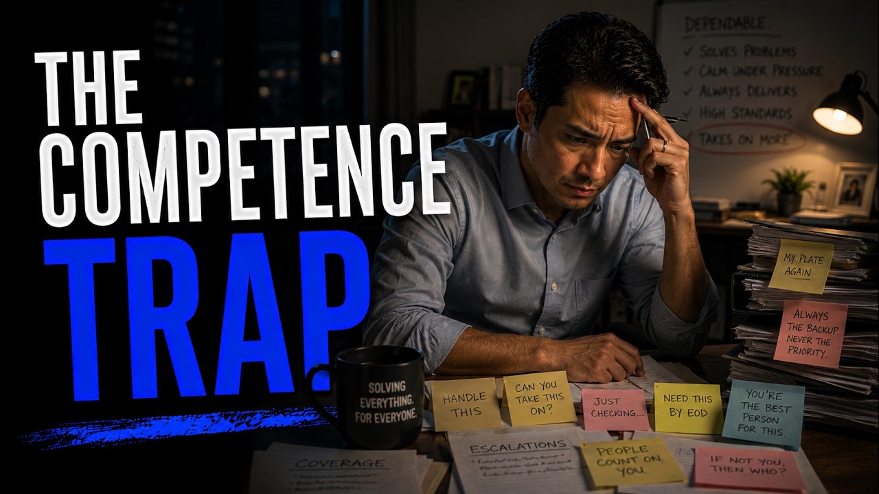 The Competence Trap: Why Being Reliable Is Exhausting - YouTube