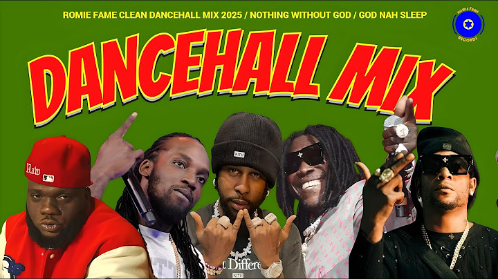 Dancehall  Motivation Mix 2025 (Clean) Nothing Without God - Popcaan, God Nah Sleep - Mavado