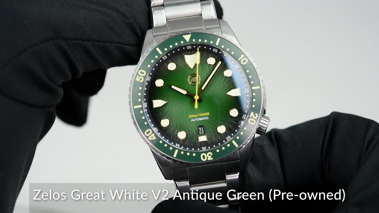 Zelos Great White V2 Antique Green (Pre-owned) - YouTube