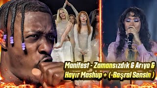 manifest - Zamansızdık & Arıyo & Hayır Mashup + Başrol Sensin(Live Performance) Ülker Arena REACTION