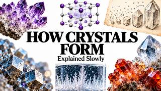 Every Confusing Thing About Crystals And How They Form Explained Slowly (For Sleep)
