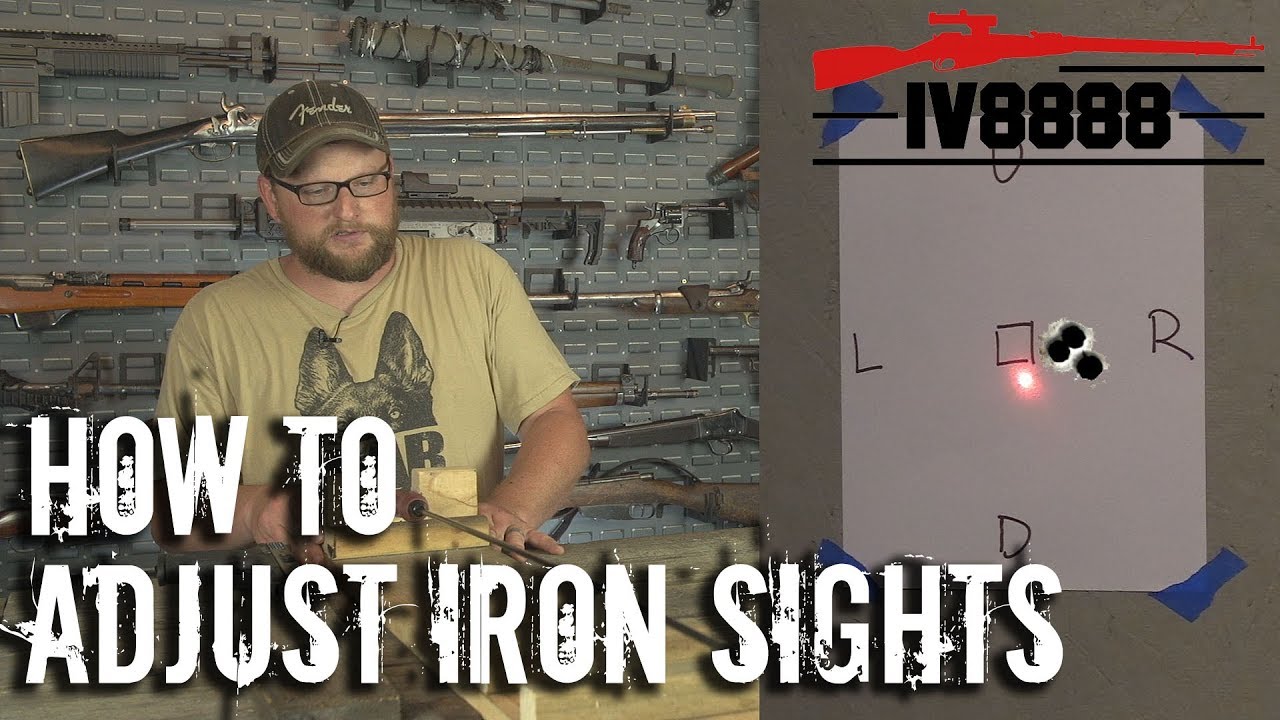 iron sight  2022  Làm thế nào để điều chỉnh điểm ngắm bằng sắt