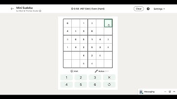 LinkedIn Mini Sudoku Answer Today #97 Odd / Even #sudoku