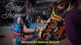 Story wa kekinian versi Jaranan 'Aku Ingin Kau Ada Di Sini