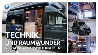 KNAUS BOXDRIVE 600 XL | Fahrdynamik des MAN TGE Chassis und eine Gesamtlänge von unter 6 Meter