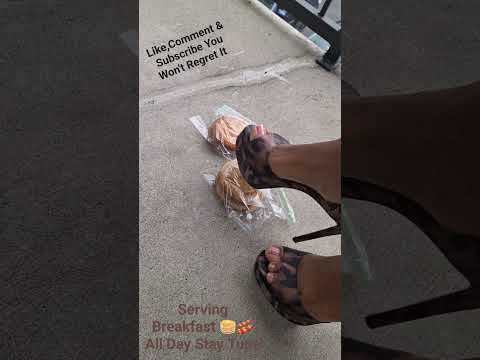 Sausage Mcgriddle|BREAKFAST SANDWICH|ASMR #asmr #feet #crushing #heels #shorts #explore #asmrsounds