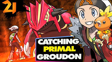 Pokémon Omega Ruby 2023 - PART 21 | CATCHING PRIMAL GROUDON - CAVE ORIGIN