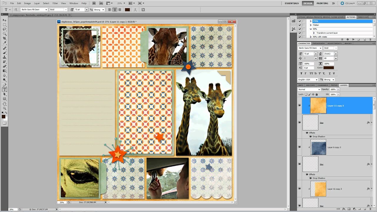 Using a Template - YouTube