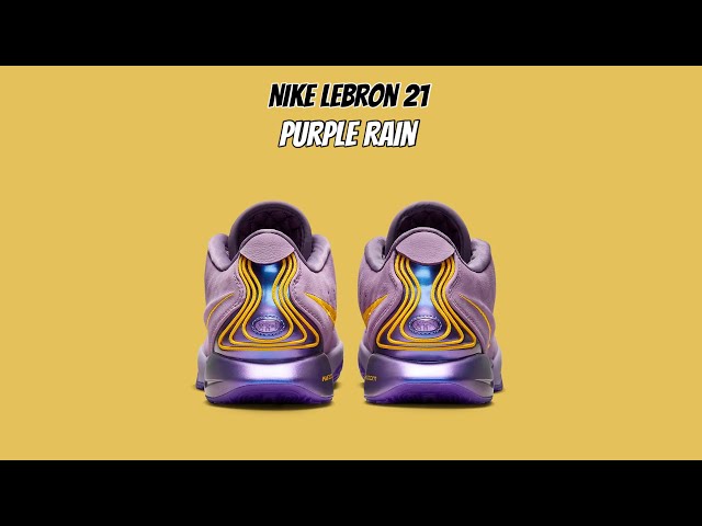 Nike LeBron 21 Purple Rain Release Info