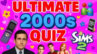 Ultimate 2000s Quiz – Can You Still Remember the 2000s? 🤔📱
