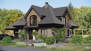 The Perfect 2 BR / 2 BA Cottage House Plan You Must See!