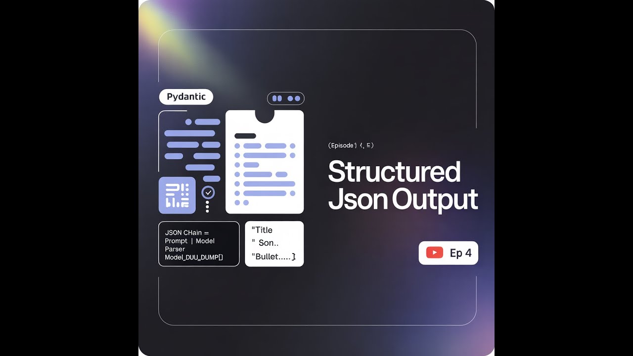 Build Your First AI Mini-App with Structured JSON Output (LangChain + Pydantic)