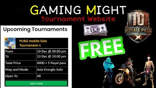FREE Royal pass by Gaming Mighty,Play and win paytm cash and Pubg UC screenshot 4
