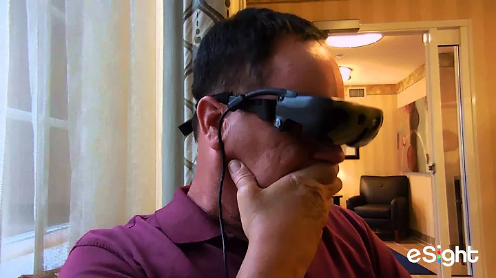 AMAZING!! Mark Sees for the first time in 20 years.